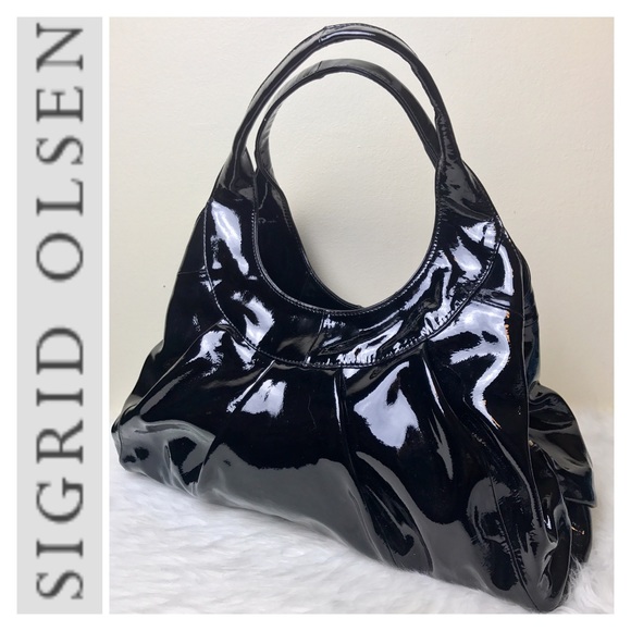 Sigrid Olsen Handbags - NWOT Sigrid Olsen Patent Leather Shoulder Bag